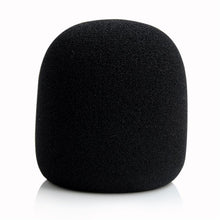 Load image into Gallery viewer, Black Handheld Microphone Sponge