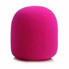 Load image into Gallery viewer, Black Handheld Microphone Sponge