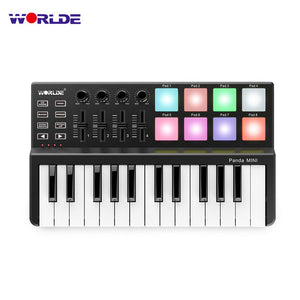 WORLDE Panda MIDI keyboard 25 Key