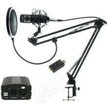 Load image into Gallery viewer, BM 800 Condenser Studio Microphone Kit